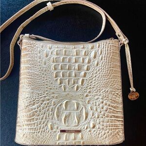 Brahmin Melbourne Katie Metallic Crossbody Bag